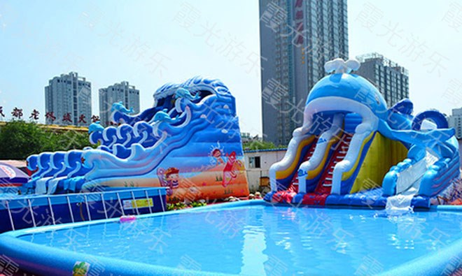 萍乡鲨鱼充气游泳池